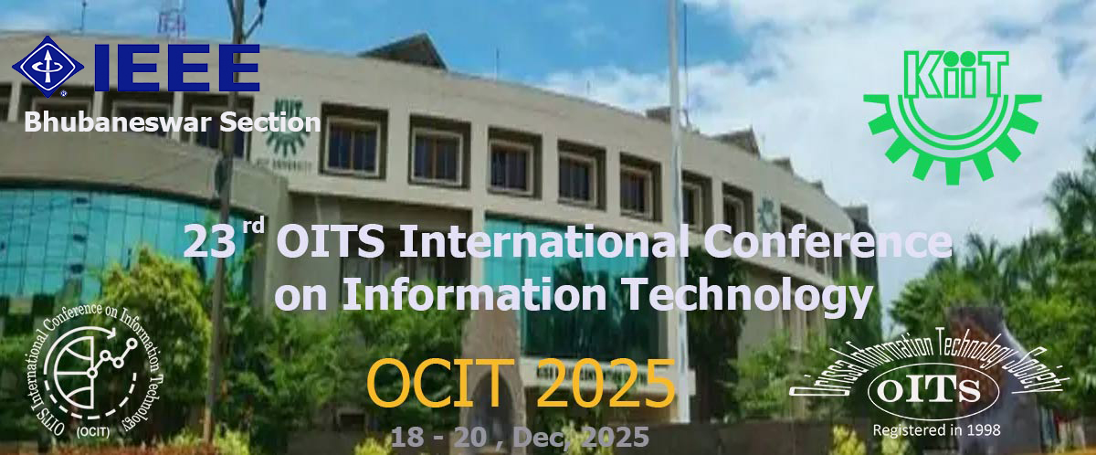 23rd OITS International Conference on Information Technology (OCIT)